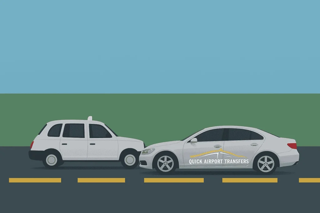 Comparing Taxi vs Other Luton Transfers